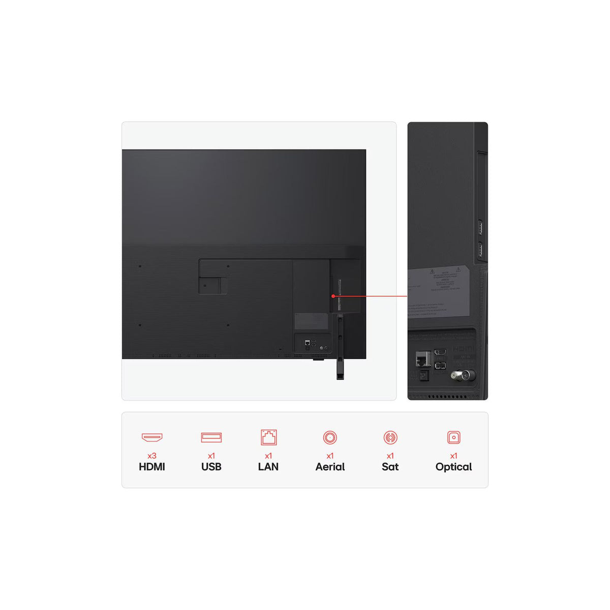 LG QNED82 55" 4K Smart TV - Black | 55QNED82A6B.AEK from LG - DID Electrical