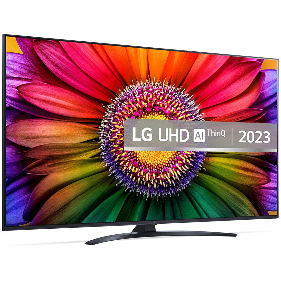 LG UR81 55&quot; 4K UHD LED Smart TV - Black | 55UR81006LJ.AEK from LG - DID Electrical