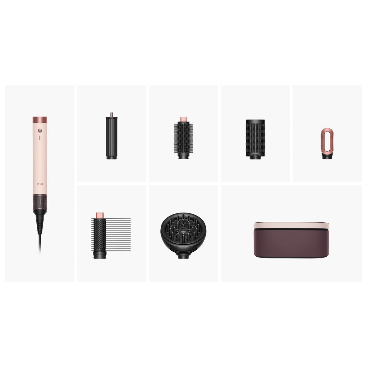 Dyson Airwrap Co-anda2x Multi-Styler and Dryer with Diffuser - Ceramic Pink and Rose Gold | 598792-01 from Dyson - DID Electrical