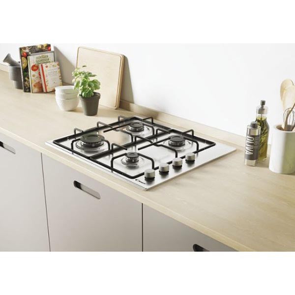 Candy Hob Idea Build-in 4 zones Wire grids Hobs - Stainless Steel | CHW6LX from Candy - DID Electrical