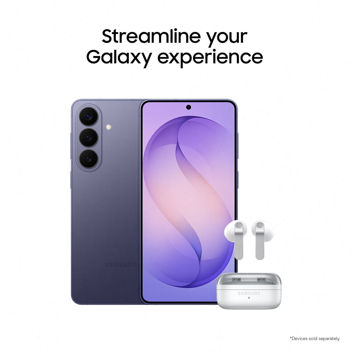 Samsung Galaxy S26 Plus 256GB Smartphone - Cobalt Violet | SM-S947BZVDEUB from Samsung - DID Electrical