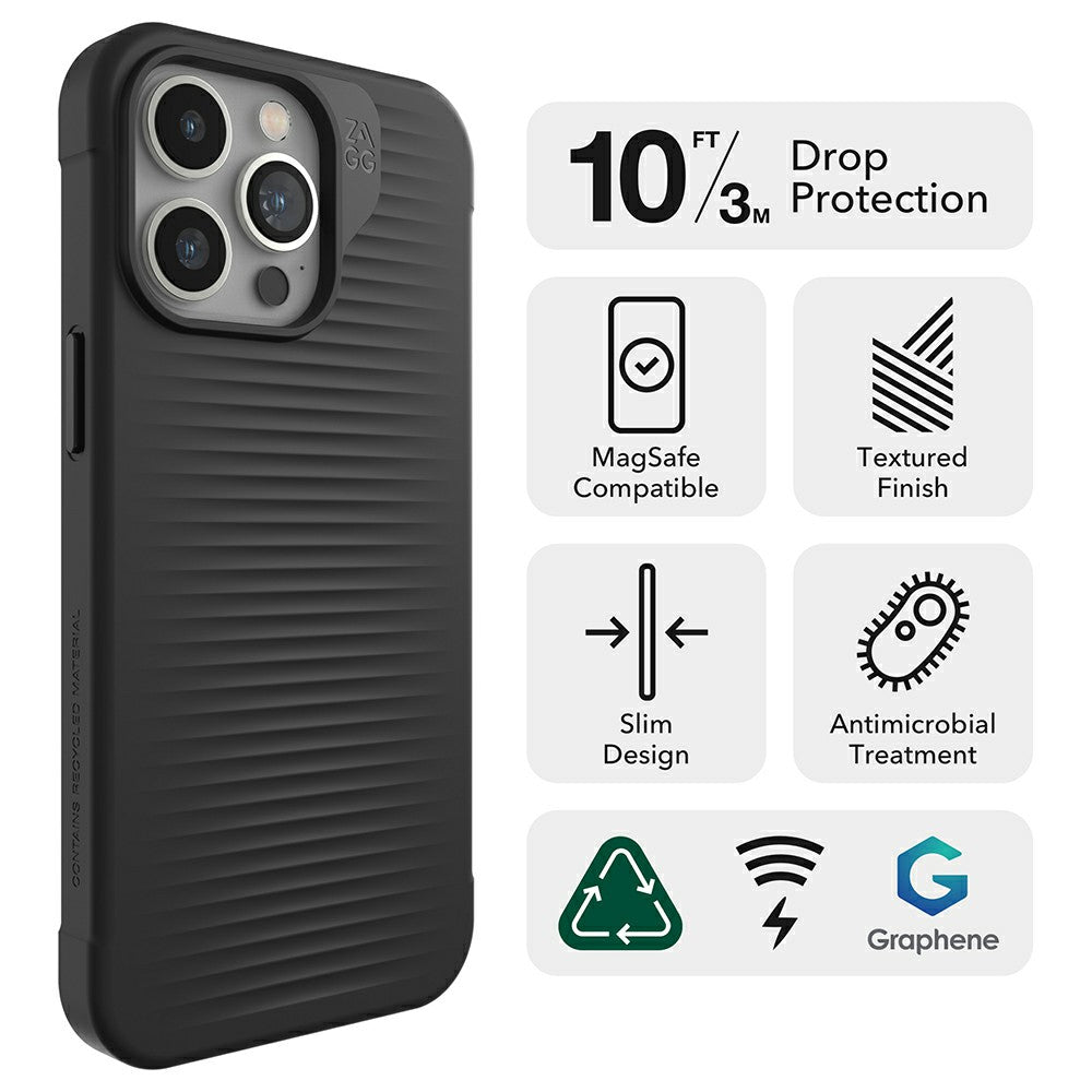 Zagg Luxe Case for Samsung Galaxy S24 - Black | 702313548 from Zagg - DID Electrical