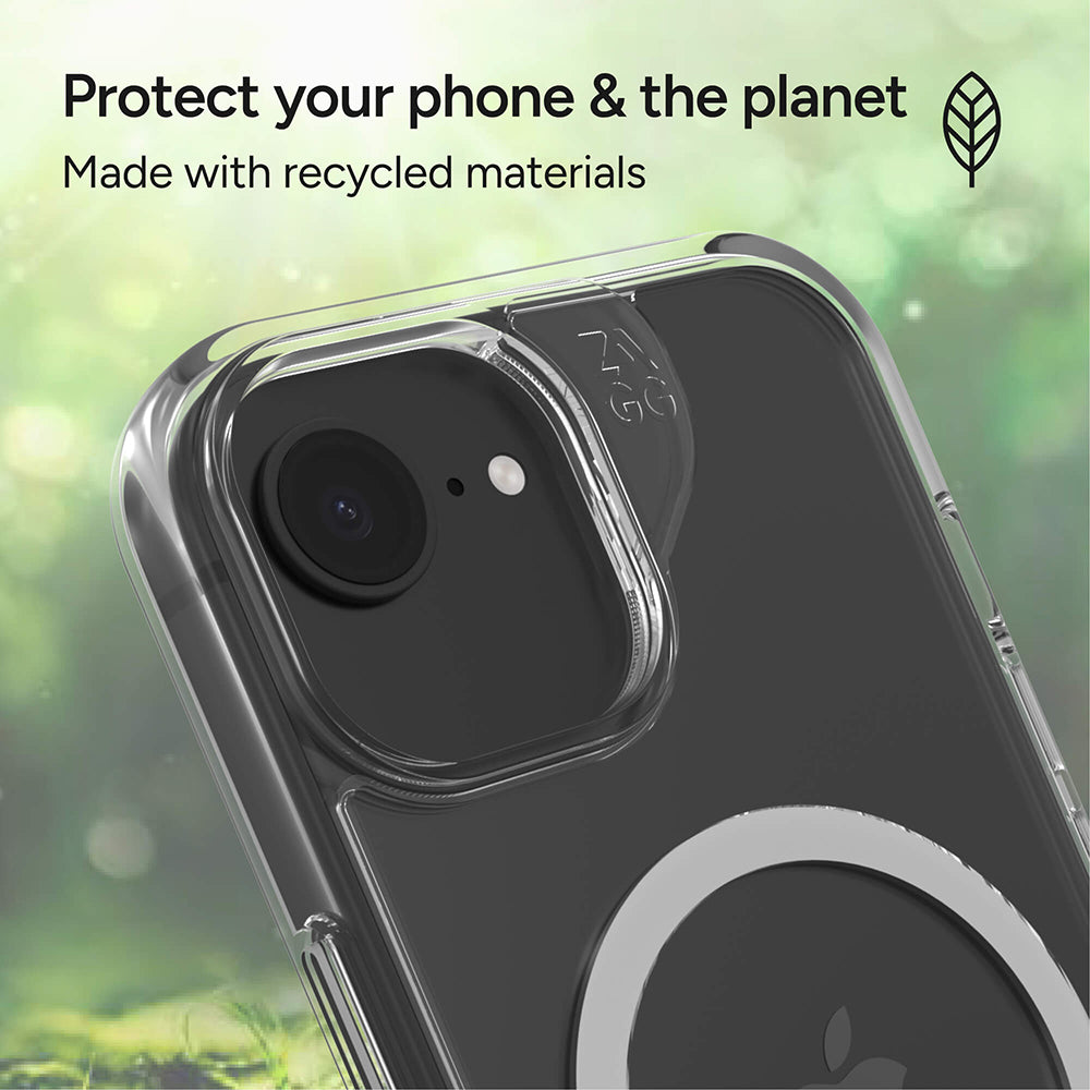 Zagg Crystal Palace Snap iPhone Case 16e/15/14/13 - Clear | 702318190 from Zagg - DID Electrical