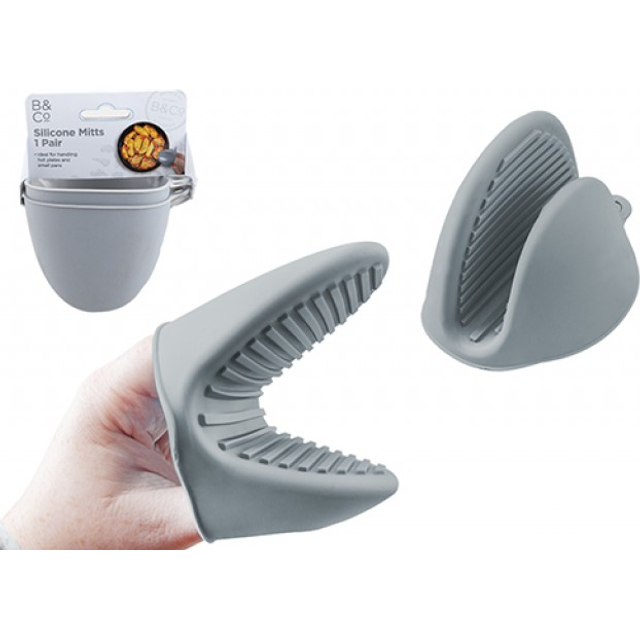B&Co Air Fryer Silicone Mitts 1 Pair - Grey | 705945 from B&Co - DID Electrical