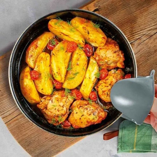 B&Co Air Fryer Silicone Mitts 1 Pair - Grey | 705945 from B&Co - DID Electrical