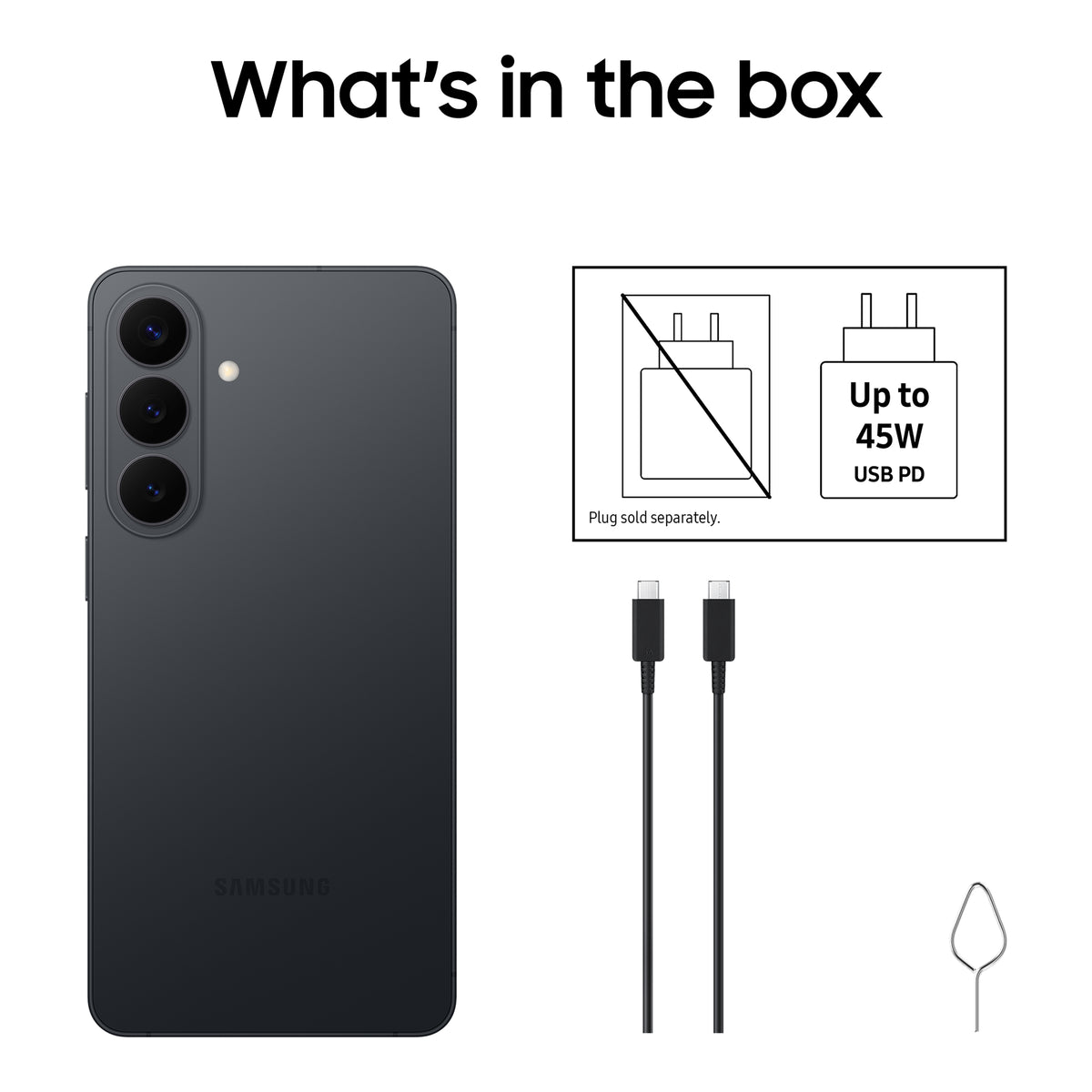 Samsung Galaxy S26 Plus 256GB Smartphone - Black | SM-S947BZKDEUB from Samsung - DID Electrical