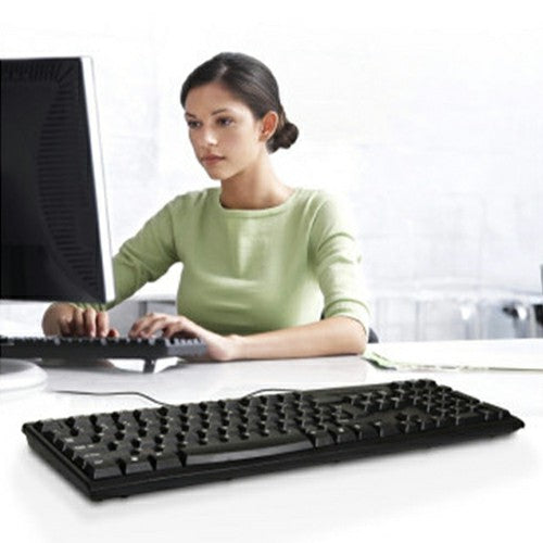 Port Connect Wired USB Qwerty Keyboard - Black | 900753-UK from Port Connect - DID Electrical