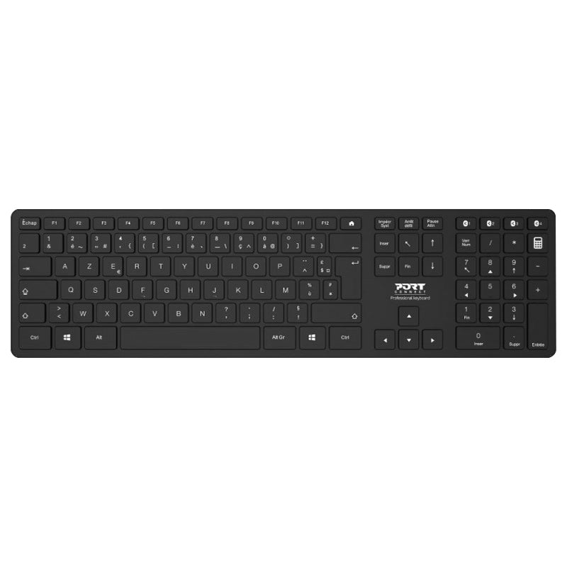 Port Connect Executive Qwerty Wireless Keyboard - Black | 900903-UK from Port Connect - DID Electrical