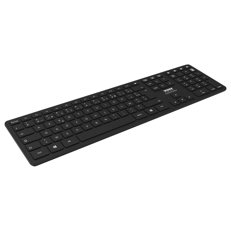 Port Connect Executive Qwerty Wireless Keyboard - Black | 900903-UK from Port Connect - DID Electrical