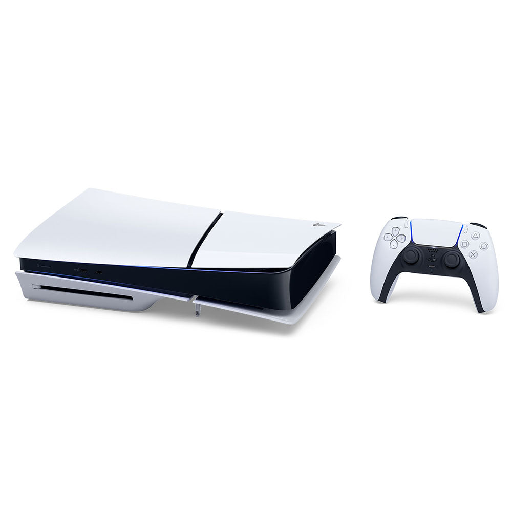 Sony PlayStation 5 (PS5 model group - slim) Disc Drive Console - White &amp; Black | 9577157 from Sony - DID Electrical