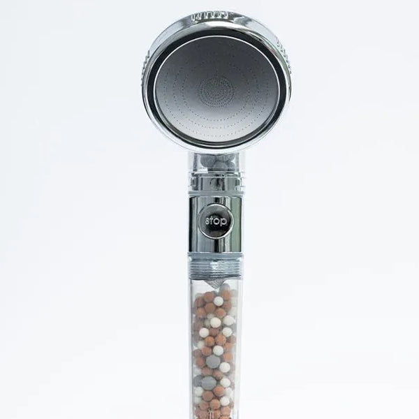 JML Pure Shower Powerful Filtering Shower Head - Stainless Steel | A002074 from JML - DID Electrical