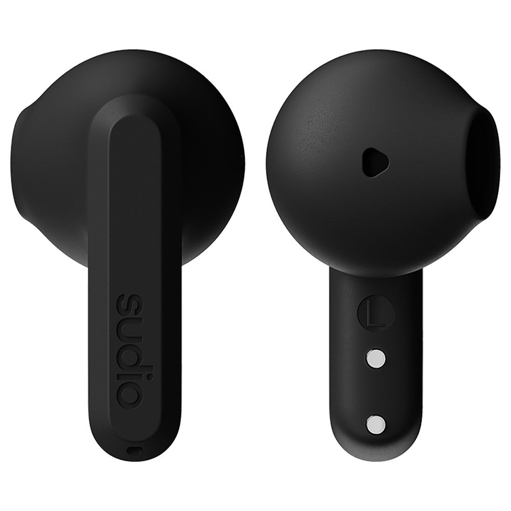 Sudio A3 In-Ear True Wireless Earbuds - Black | A3BLK from Sudio - DID Electrical