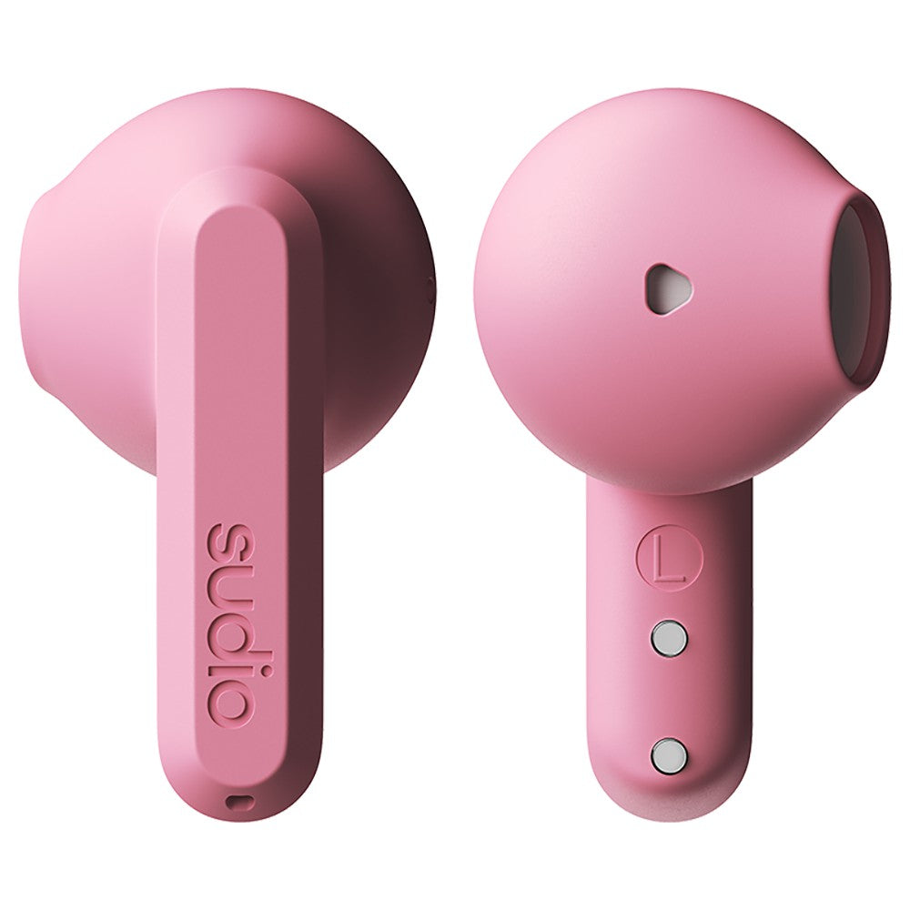 Sudio A3 In-Ear True Wireless Earbuds - Pink | A3PNK from Sudio - DID Electrical