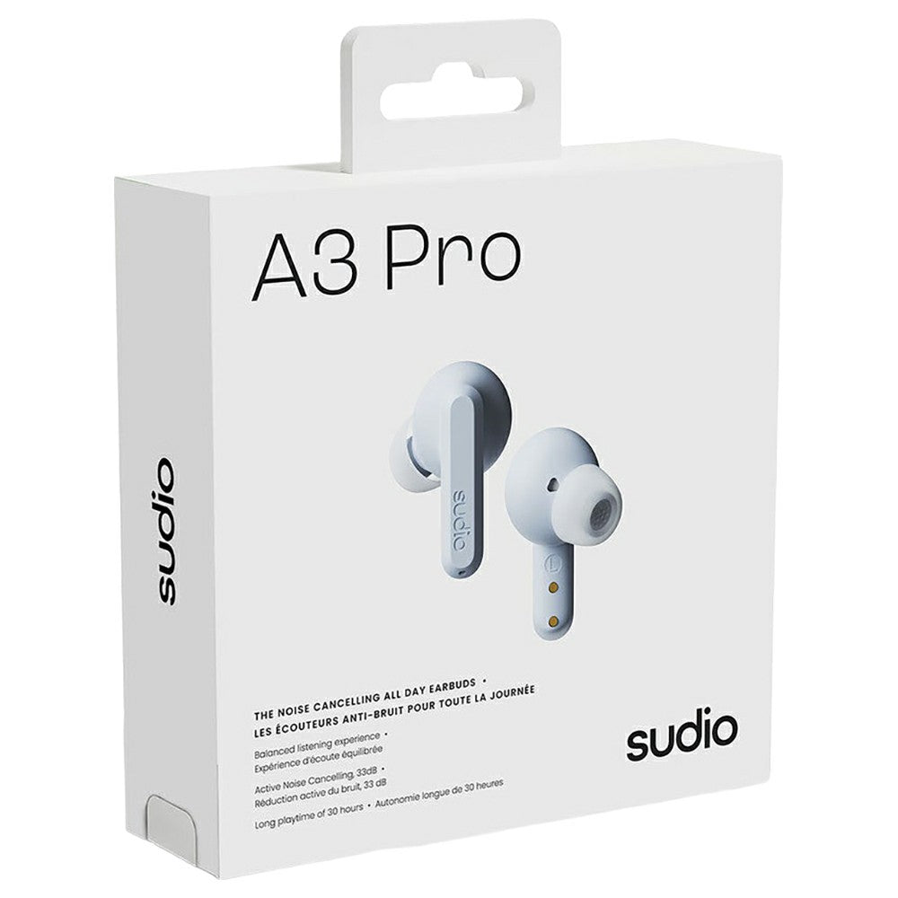 Sudio A3 Pro In-Ear True Wireless Earbuds - Blue | A3PROBLU from Sudio - DID Electrical