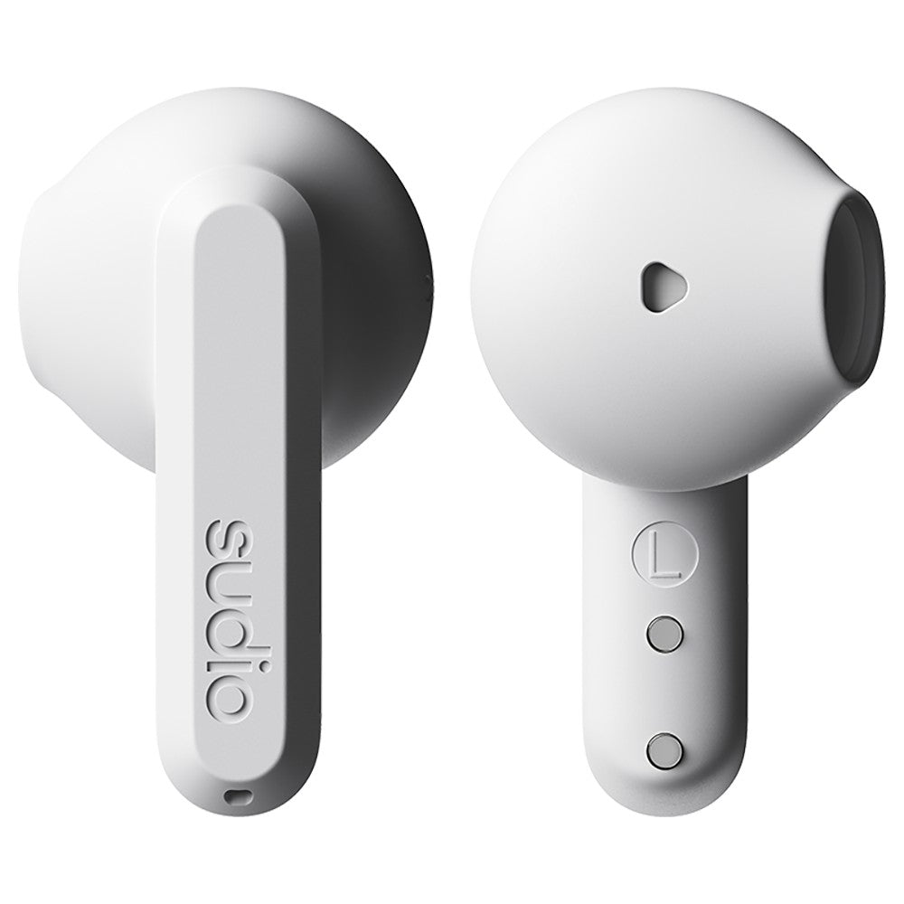 Sudio A3 In-Ear True Wireless Earbuds - White | A3WHT from Sudio - DID Electrical