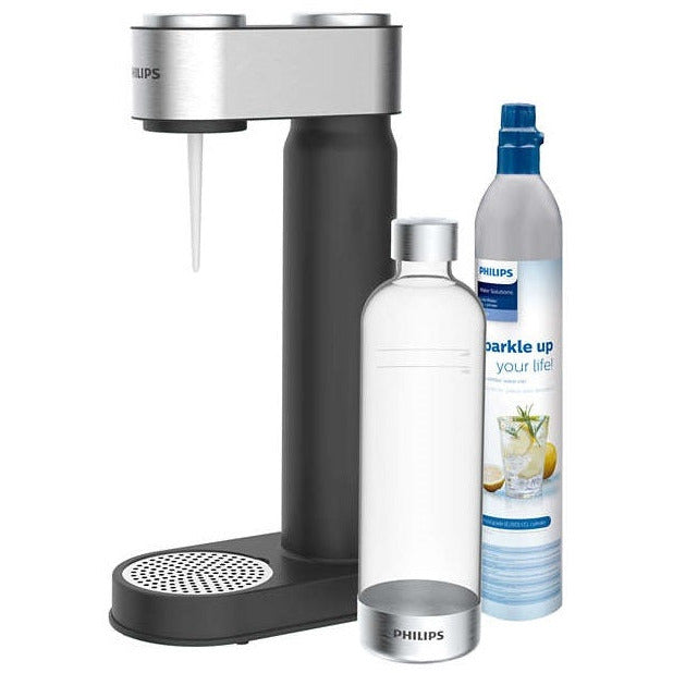 Philips GoZero Soda Maker - Black & Stainless Steel | ADD4902BK/10 from Philips - DID Electrical