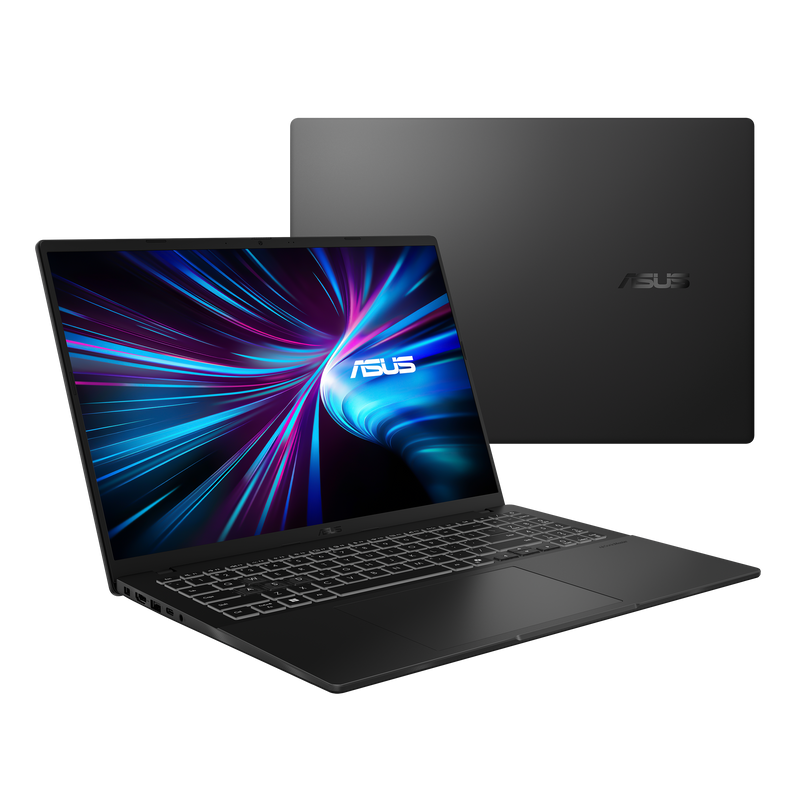 Asus V16 Intel Core 5 16" 16GB/512GB Laptop - Matte Black | SV3607VU-RP195W from Asus - DID Electrical