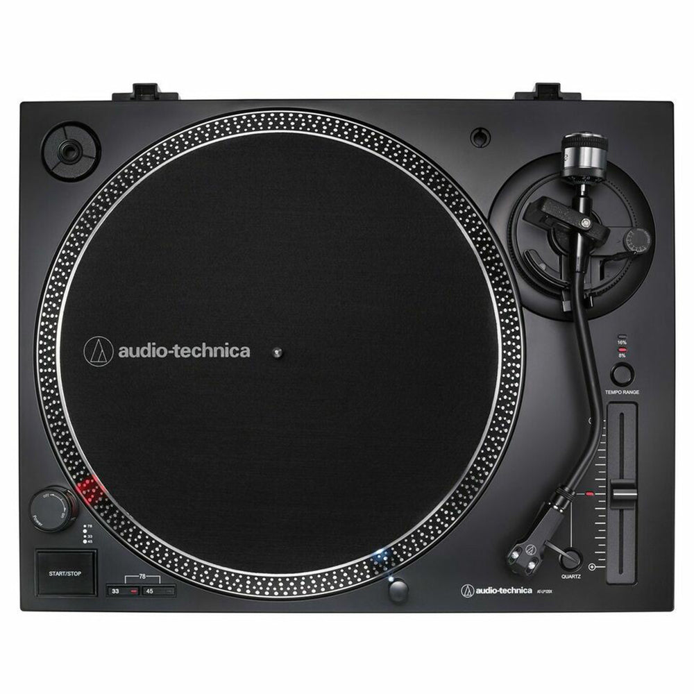 Audio Technica Fully Manual Direct Drive Turntable - Black | ATLP120XUSBHCBK from Audio Technica - DID Electrical