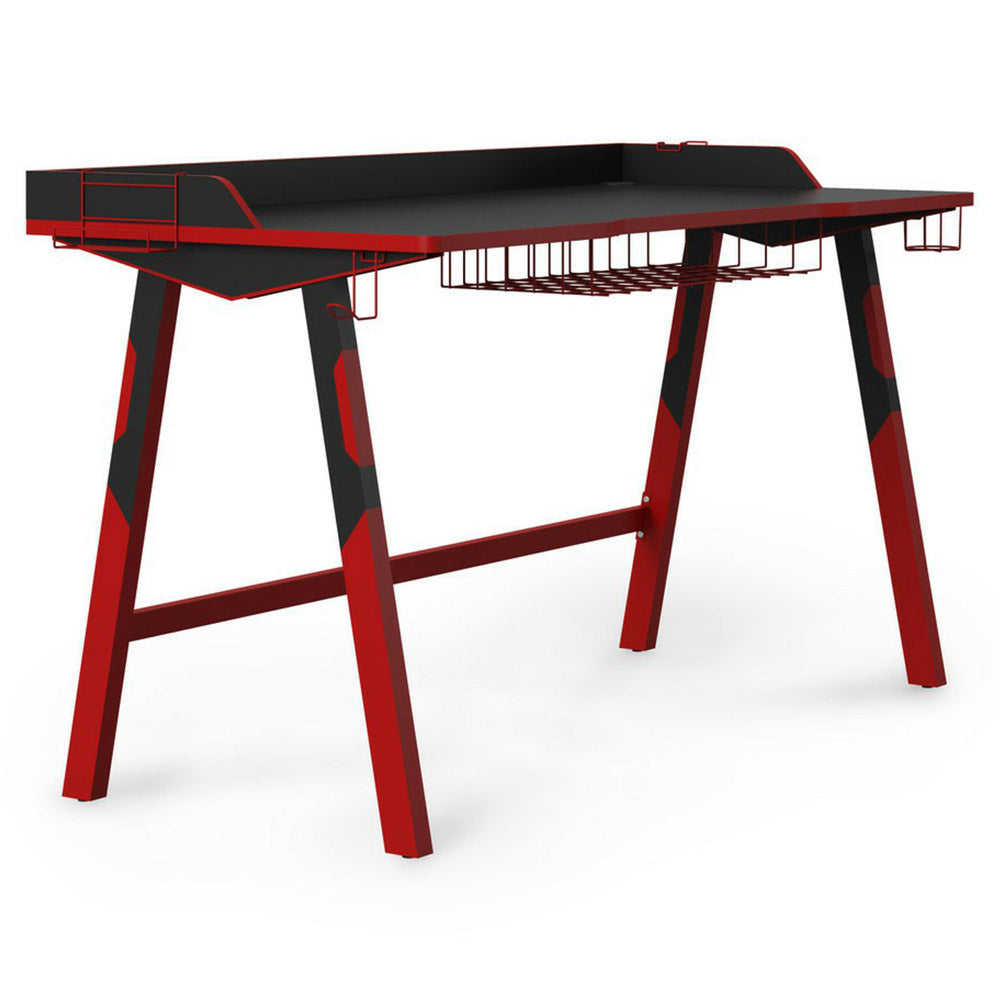 Alphason Fuego Gaming Desk - Black & Red | AW9230 from Alphason - DID Electrical