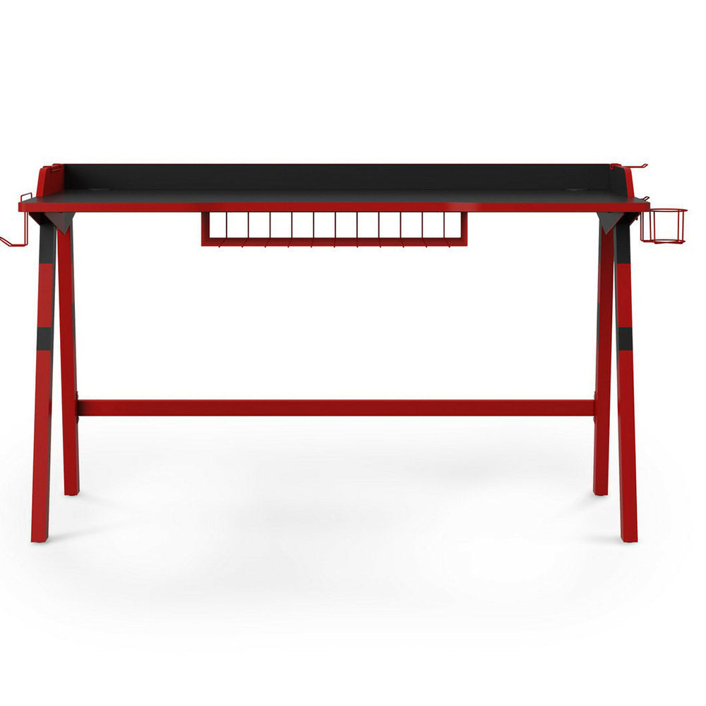 Alphason Fuego Gaming Desk - Black & Red | AW9230 from Alphason - DID Electrical