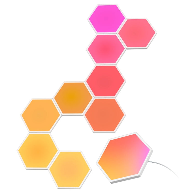 Govee Glide Hexa Light Panels Pack of 10 - Multicolour | B6061201-OF-UK from Govee - DID Electrical