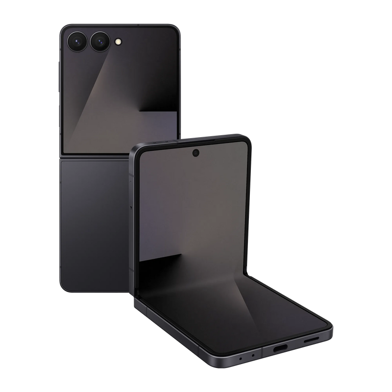 Samsung Galaxy Z Flip7 256GB Smartphone - Jet Black | SM-F766BZKGEUB from Samsung - DID Electrical