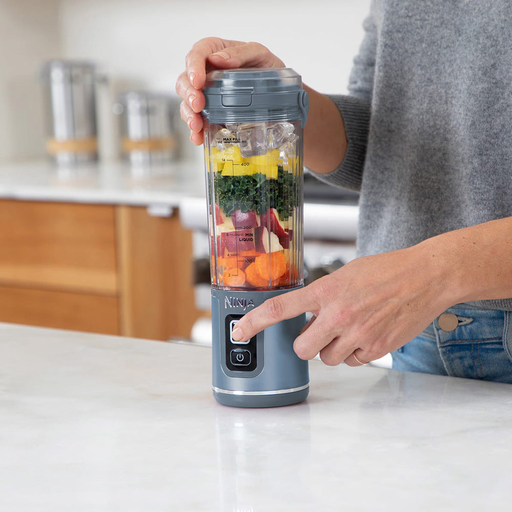 Ninja Blast Cordless Portable Blender - Denim Blue | BC151UKNV from Ninja - DID Electrical