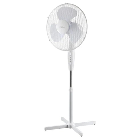 SHE 40CM Pedestal Fan - White | BW40CMSTUK from SHE - DID Electrical