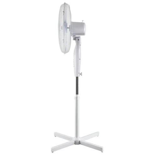 SHE 40CM Pedestal Fan - White | BW40CMSTUK from SHE - DID Electrical