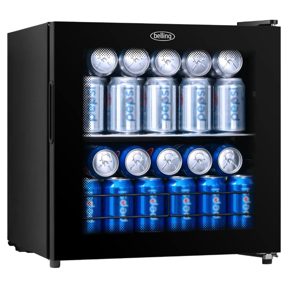 Belling 44L Freestanding Tabletop Drinks Cooler Fridge - Black | BDC44BK from Belling - DID Electrical