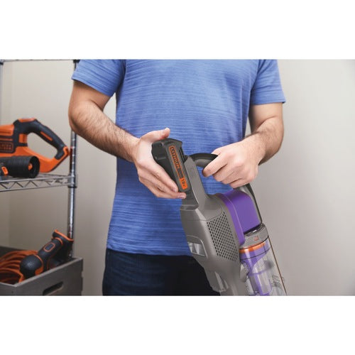 Black&Decker PowerSeries Cordless Extreme Pet Vacuum Cleaner - Purple | BHFEV182CP-GB from Black & Decker - DID Electrical
