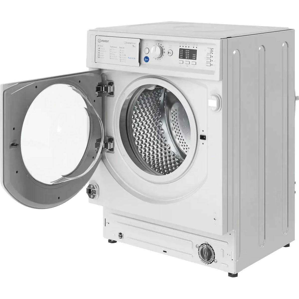 Indesit 9KG 1400 RPM Integrated Washing Machine - White | BIWMIL91485UK from Indesit - DID Electrical