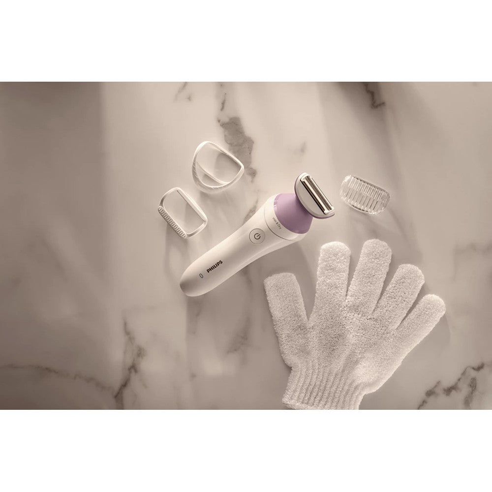 Philips Series 6000 Cordless Wet and Dry Lady Shaver | BRL136/00 from Philips - DID Electrical