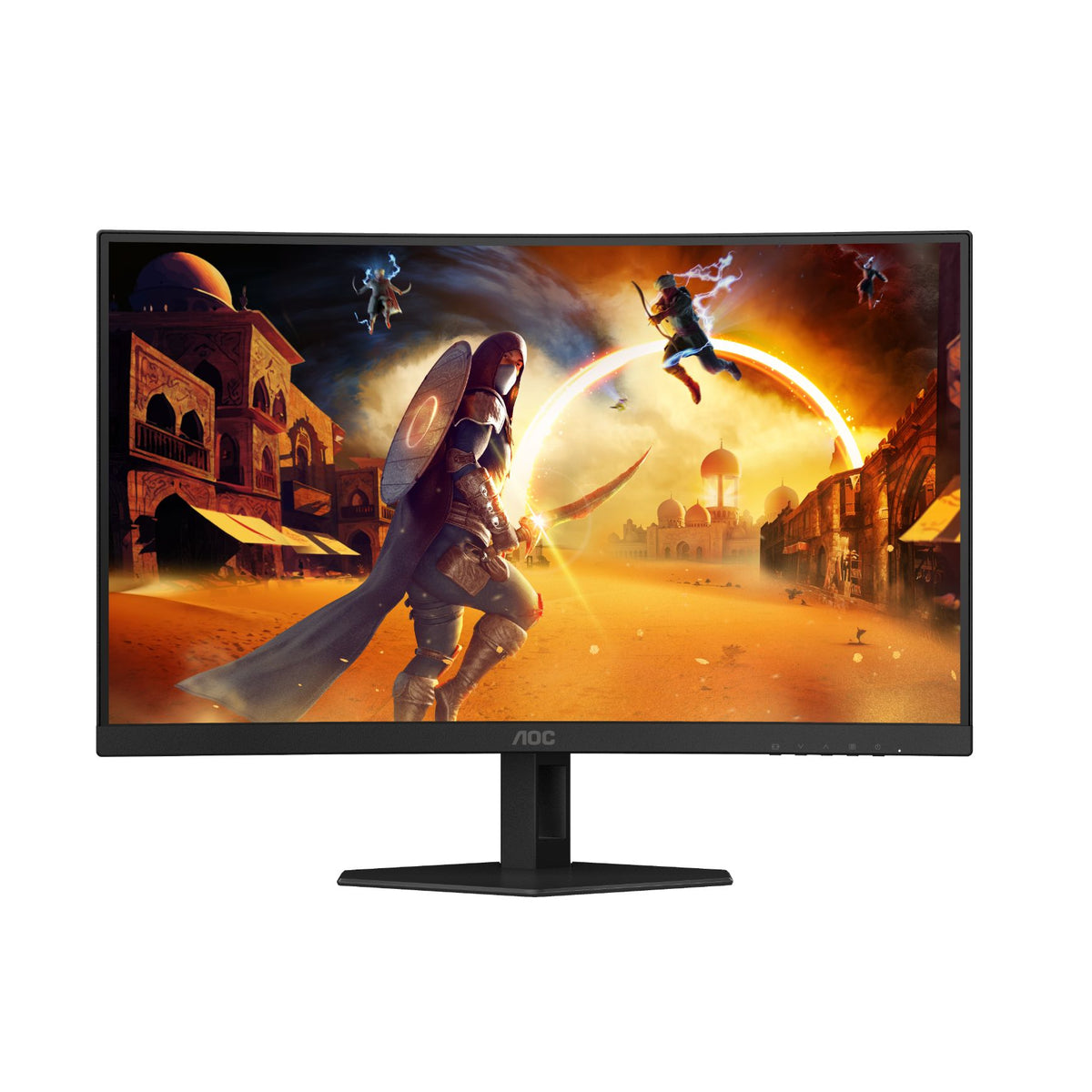 AOC 27" FHD Curved Monitor - Black | C27G4ZXE from AOC - DID Electrical