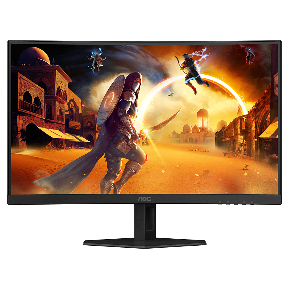 AOC 27" FHD Curved Gaming Monitor - Black | C27G4ZXE from AOC - DID Electrical