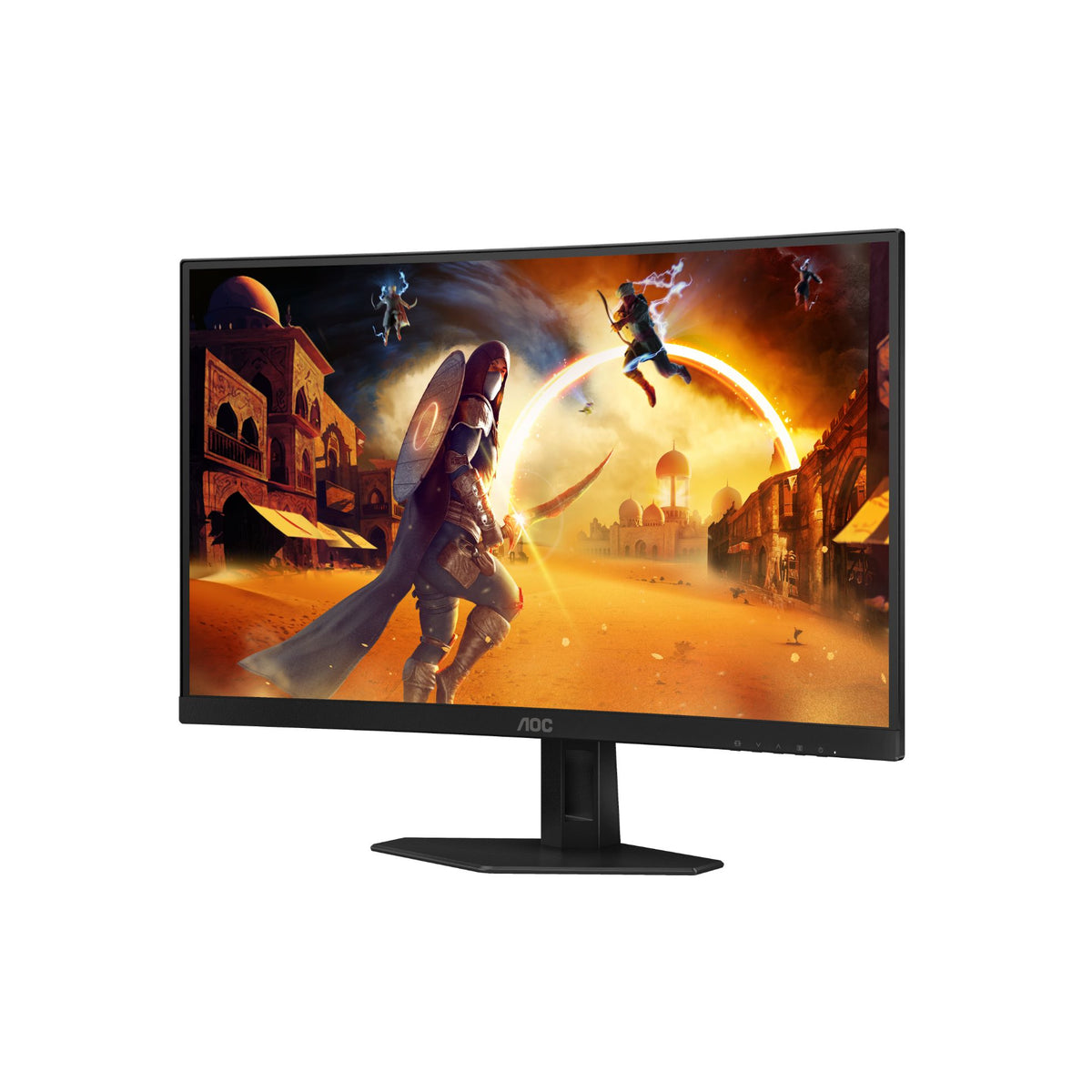 AOC 27" FHD Curved Gaming Monitor - Black | C27G4ZXE from AOC - DID Electrical