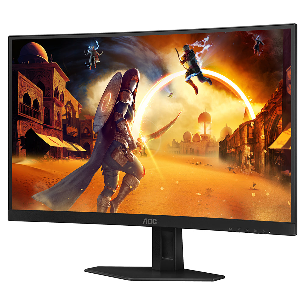AOC 27" FHD Curved Gaming Monitor - Black | C27G4ZXE from AOC - DID Electrical
