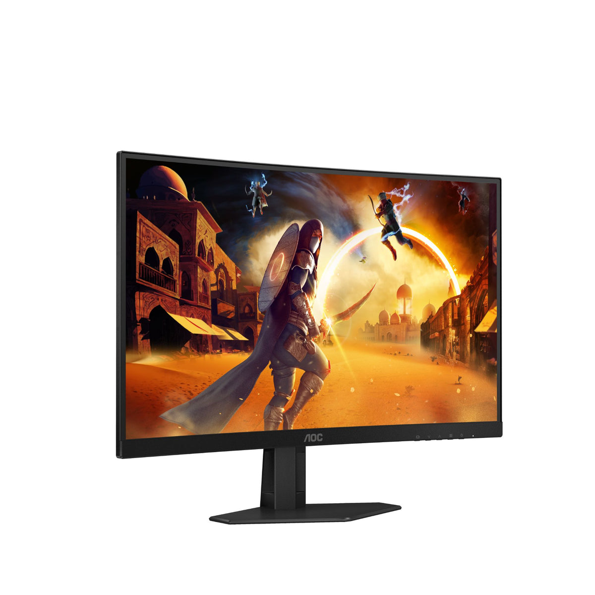 AOC 27" FHD Curved Gaming Monitor - Black | C27G4ZXE from AOC - DID Electrical