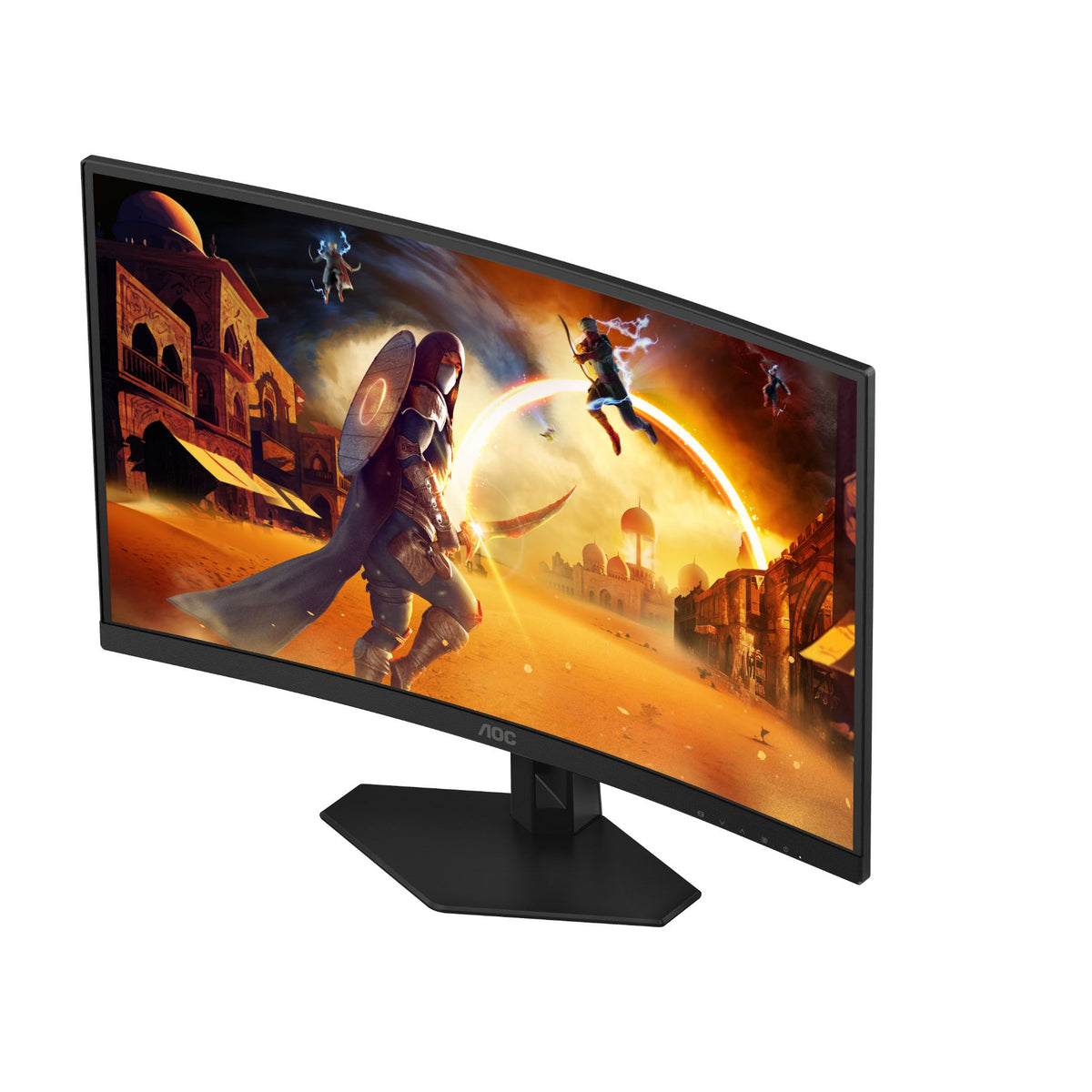 AOC 27" FHD Curved Gaming Monitor - Black | C27G4ZXE from AOC - DID Electrical