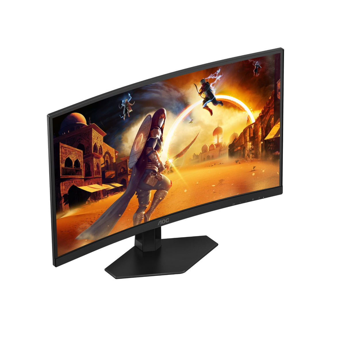 AOC 27" FHD Curved Gaming Monitor - Black | C27G4ZXE from AOC - DID Electrical