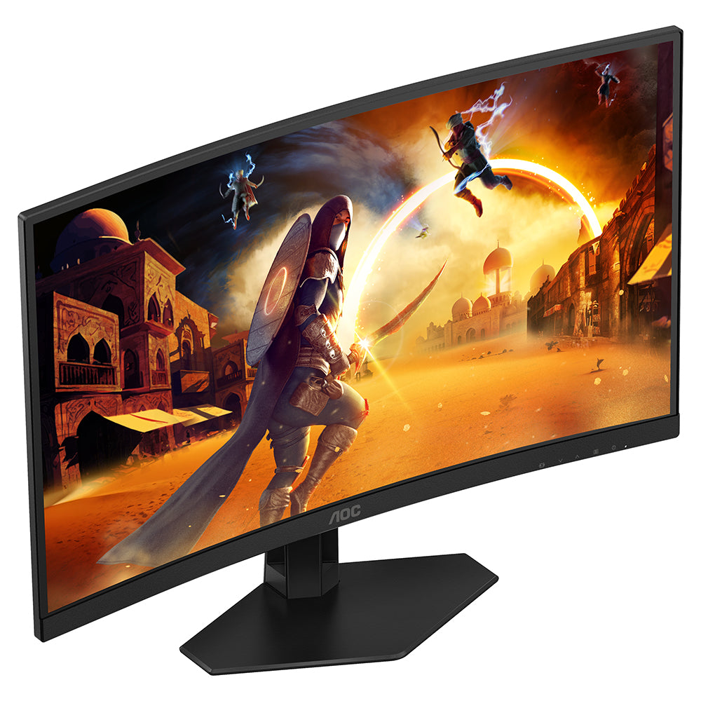 AOC 27" FHD Curved Gaming Monitor - Black | C27G4ZXE from AOC - DID Electrical