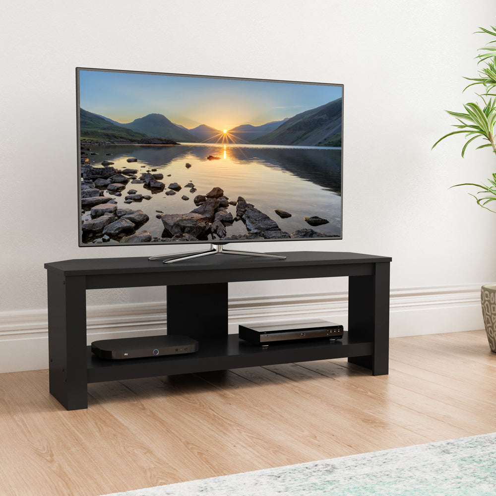 AVF Calibre 1.15M TV Stand - Black Oak | CA115BO from AVF - DID Electrical