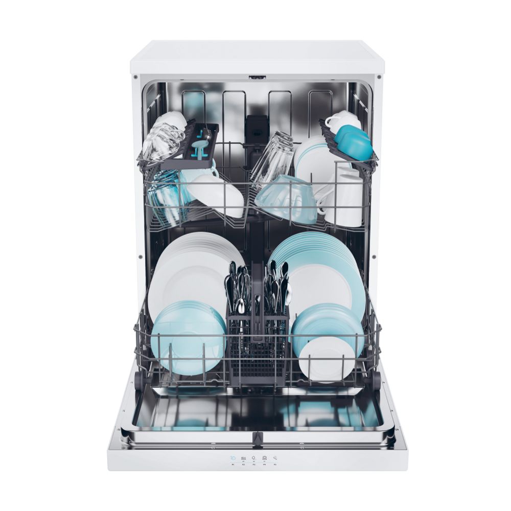 Candy Rapido 13 Place Freestanding Standard Dishwasher - White | CF 3E9L0W from Candy - DID Electrical