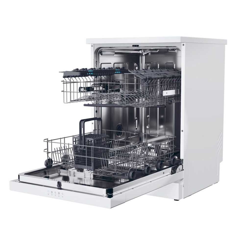 Candy Rapido 13 Place Freestanding Standard Dishwasher - White | CF 3E9L0W from Candy - DID Electrical
