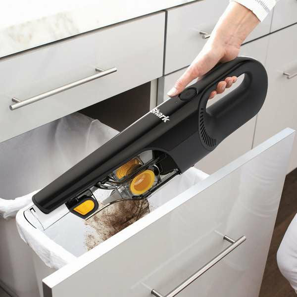 Shark Cordless Handheld Vacuum Cleaner - Black & Yellow | CH950UKT from Shark - DID Electrical