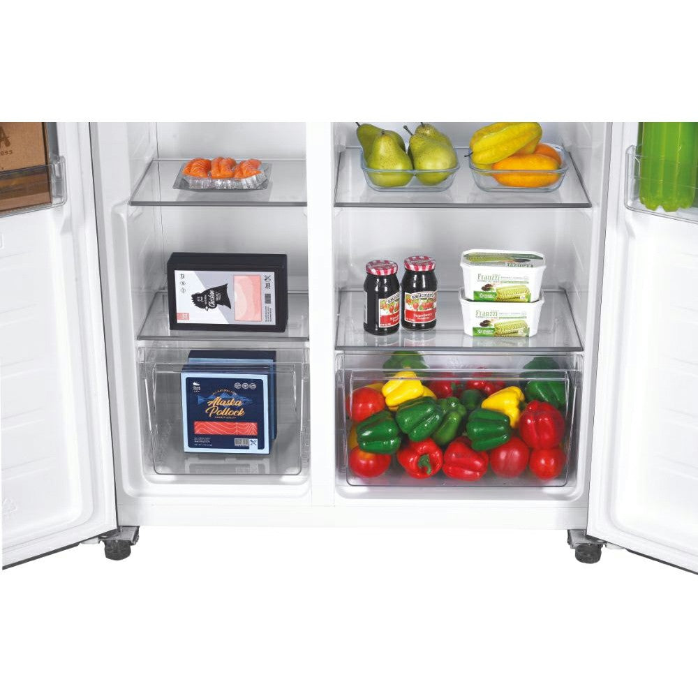 Candy 177x91CM Frost Free American Fridge Freezer | CHSBSV5172EXKN from Candy - DID Electrical