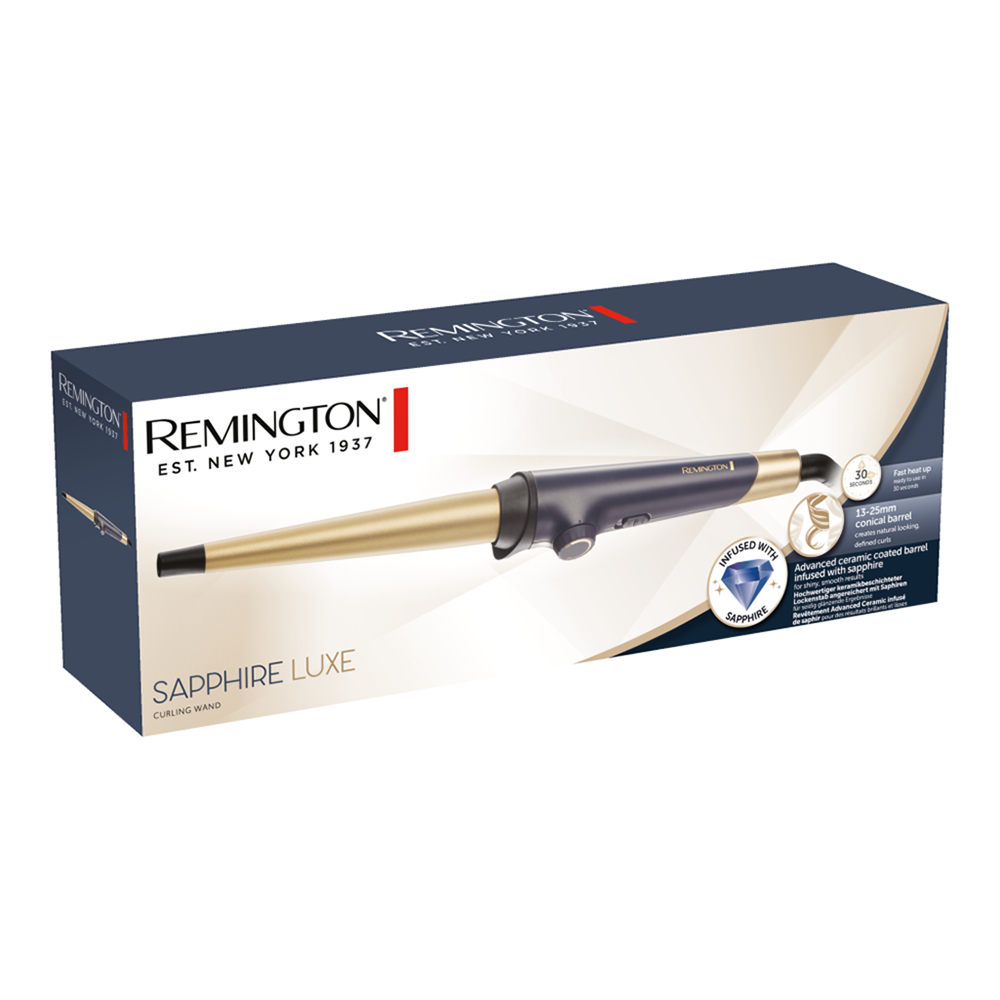 Remington Sapphire Luxe Curling Wand - Deep Blue | CI5805 from Remington - DID Electrical