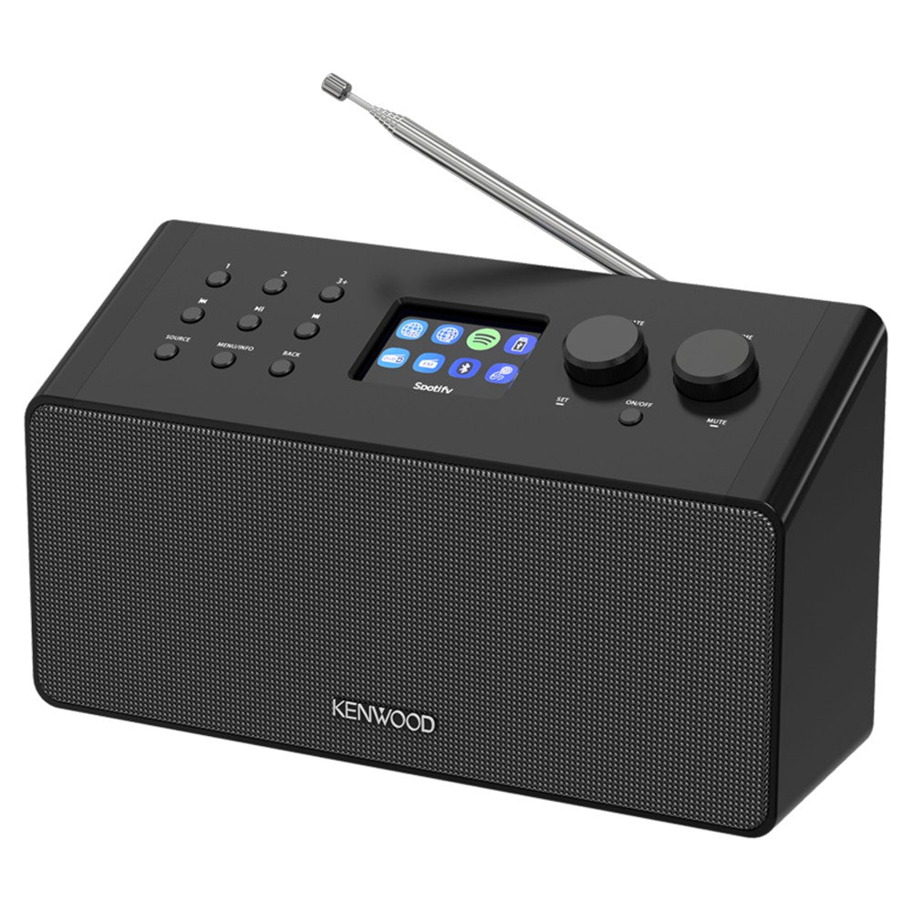 Kenwood Compact Smart Radio - Black | CRST90SB from Kenwood - DID Electrical