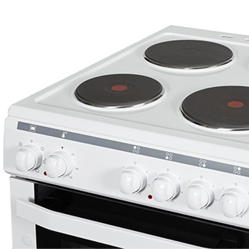 NordMende 50CM Freestanding Electric Cooker - White | CSE514WH from NordMende - DID Electrical