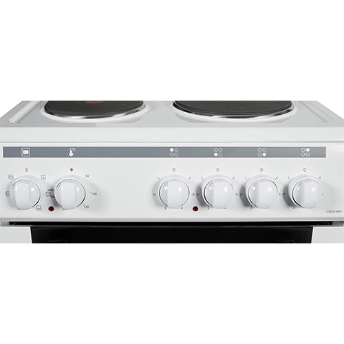 NordMende 50CM Freestanding Electric Cooker - White | CSE514WH from NordMende - DID Electrical